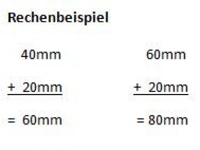 Rechenbeispiel Beutel