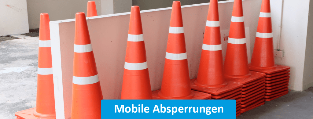 Mobile Absperrhütchen