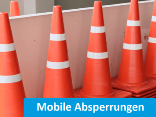 Mobile Absperrhütchen